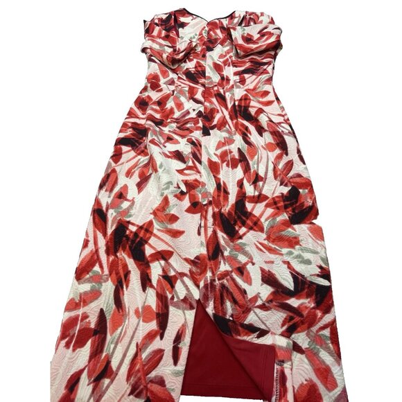 Maggy London Women's Draped MIDI Sheath Dress Size 4 - Picture 15 of 16